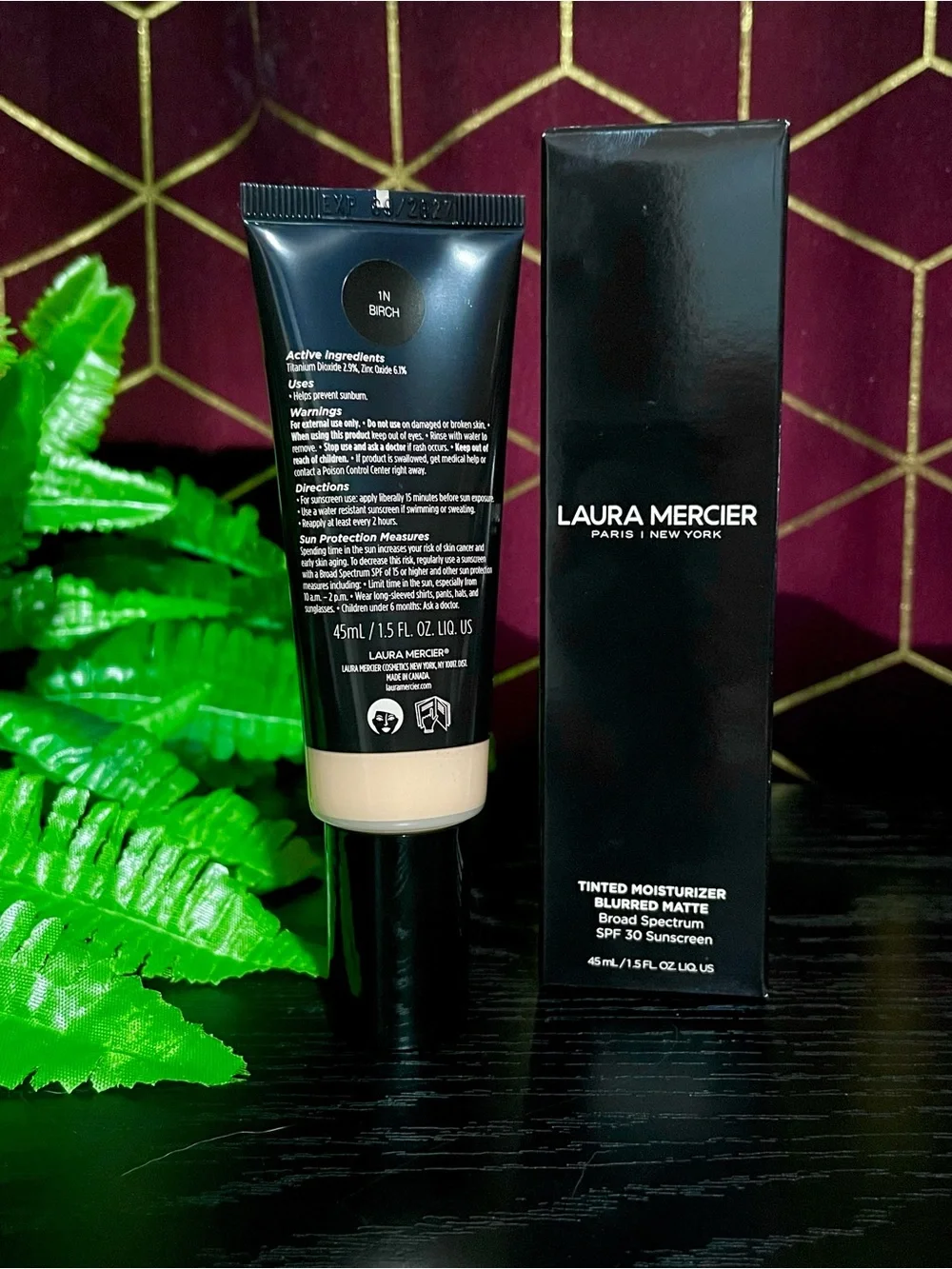 Laura Mercier Mini Long-Wear Tinted Moisturizer Natural Dewy Skin Tint SPF 30 w